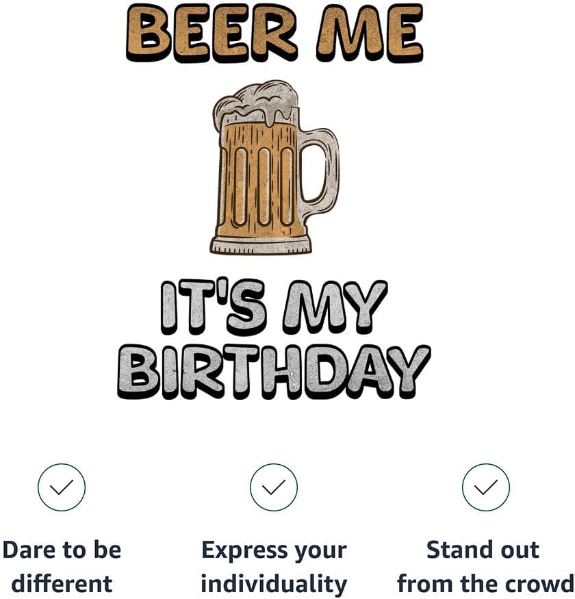 It's My Birthday Tank - Beer Design Workout Tank - Art Jersey Tank