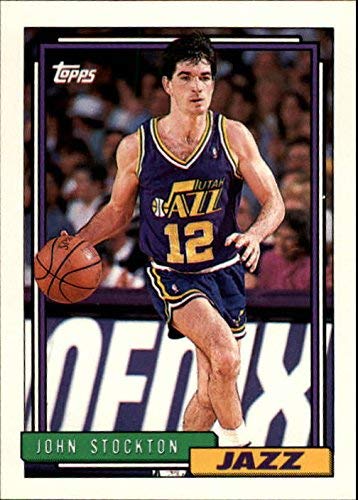 Amazon.com: 1992-93 Topps #301 John Stockton NBA Basketball