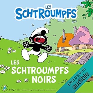 Couverture de Les Schtroumpfs Noirs