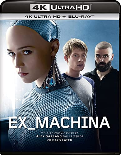 Ex Machina [4K UHD + Blu-ray] -  Alex Garland, Domhnall Gleeson