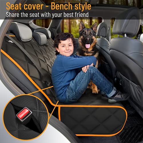 Active Pets Bench Dog Car Seat Cover for Back Seat, Waterproof Dog Seat Covers for Cars, Durable Scratch Proof Nonslip… - Image 2