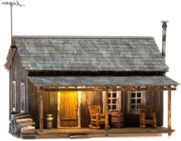 Rustic Cabin HO Scale