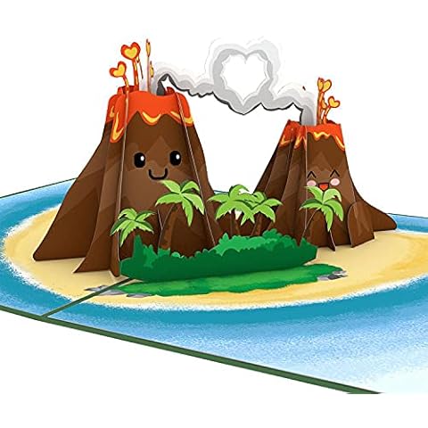 Lovepop “I Lava You” Pop Up Card, 5x7 - 3D Greeting Card, Card for Mom & Dad, Pop Up Anniversary Card for Wife & Husband, Love Card Cover