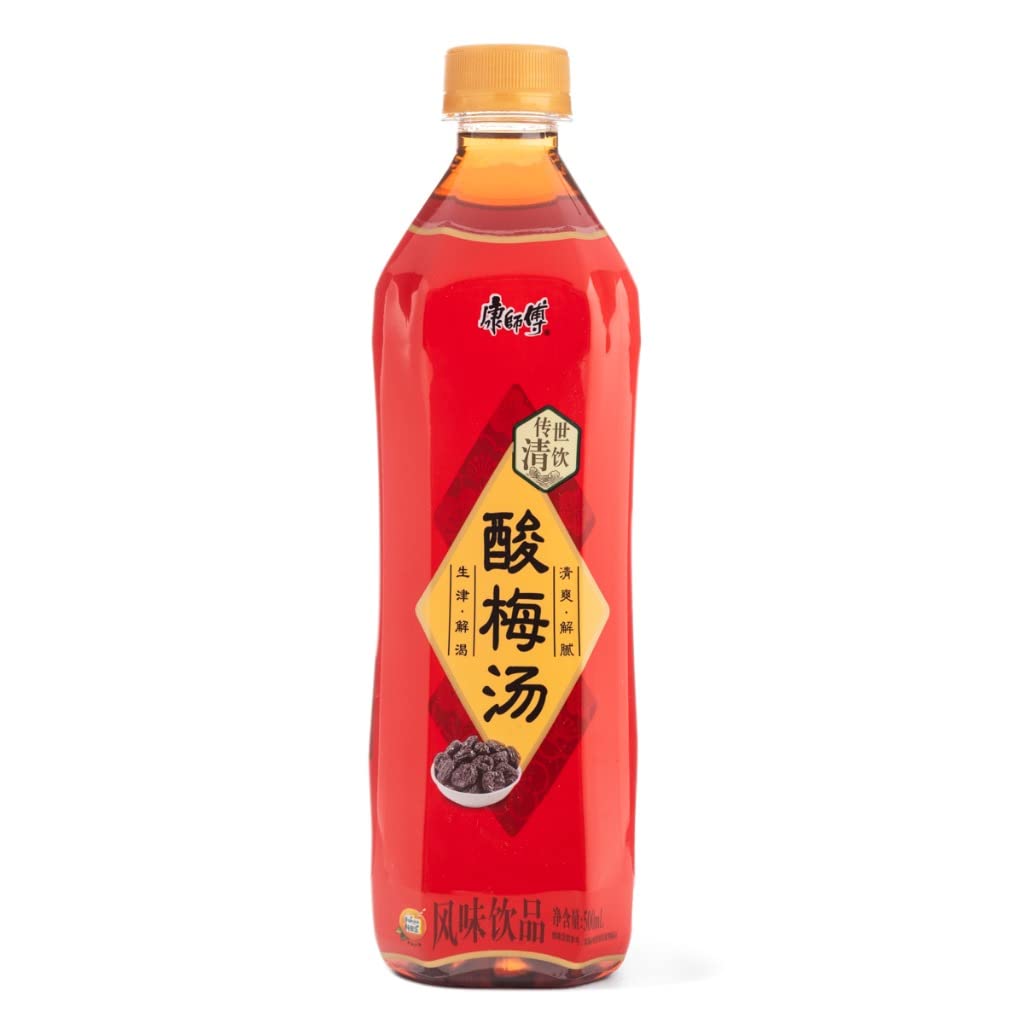 Master Kong Sour Plum Drink transparent 504 ml (Pack of 1)