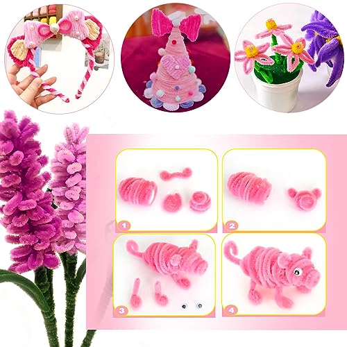 Limpiadores de tuberías TOAOB para decoraciones de eventos y talleres artísticos 7