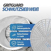 detailmate Black&White Set | Magic Bucket Wasch Eimer 20 Liter/5GAL + Schmutzsieb + Deckel weiß | Zubehör für die professionelle Auto Handwäsche | Ideal für Autowäsche, Motorradwäsche, Autopflege – Ansicht 6