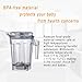 EastFune for Blenders 64oz Ascent Container, replace A2300 A2500 A3300 A3500 X2 X3 X4 X5 V1200 V1500, compatible with Ascent/Ascent X/Venturist Series Pitcher Jar Cup
