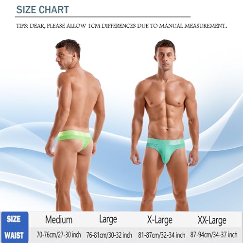 JOCKMAIL 3PCS/Pack Men Brief Bikini Underwear Mens Thongs Athletic Briefs Bikini Low Rise Men Underwear4