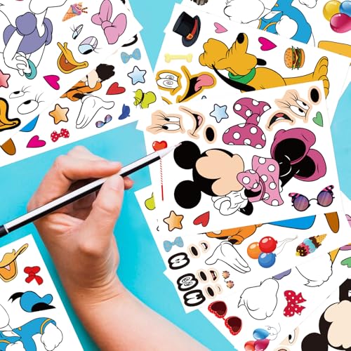 Image of 30 Sheets Cute Mouse Stickers, Mouse Themed Stickers for Scrapbooking, Teacher Rewards Prizes, Birthday Party Favors Supplies