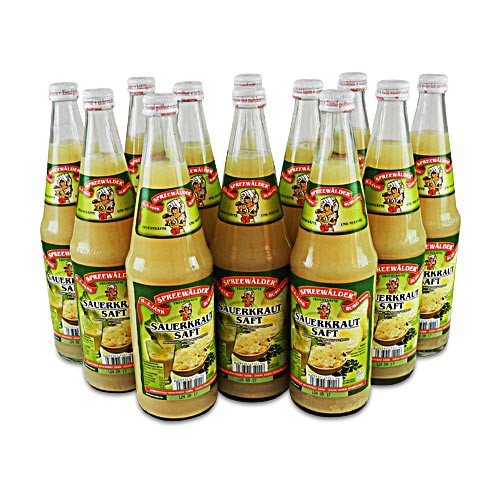 Spreewälder Sauerkrautsaft 12er Pack (12 Flaschen à 0.7 l) Cover