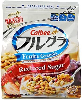 calbee fruit granola cereal