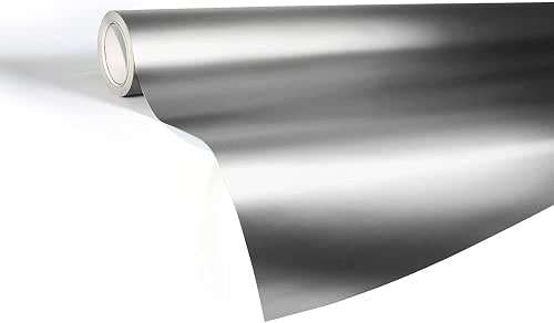 VViViD Silver Satin Chrome Vinyl Wrap Stretch Conform DIY Easy