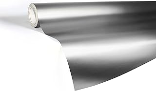 VViViD Silver Satin Chrome Vinyl Wrap Stretch Conform DIY Easy to Use Air-Release Adhesive (1ft x 5ft)