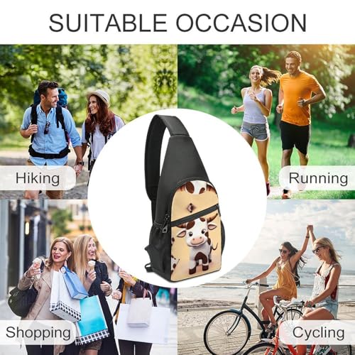 Mochila Casual Crossbody Sling para Senderismo y Viaje miniatura 6