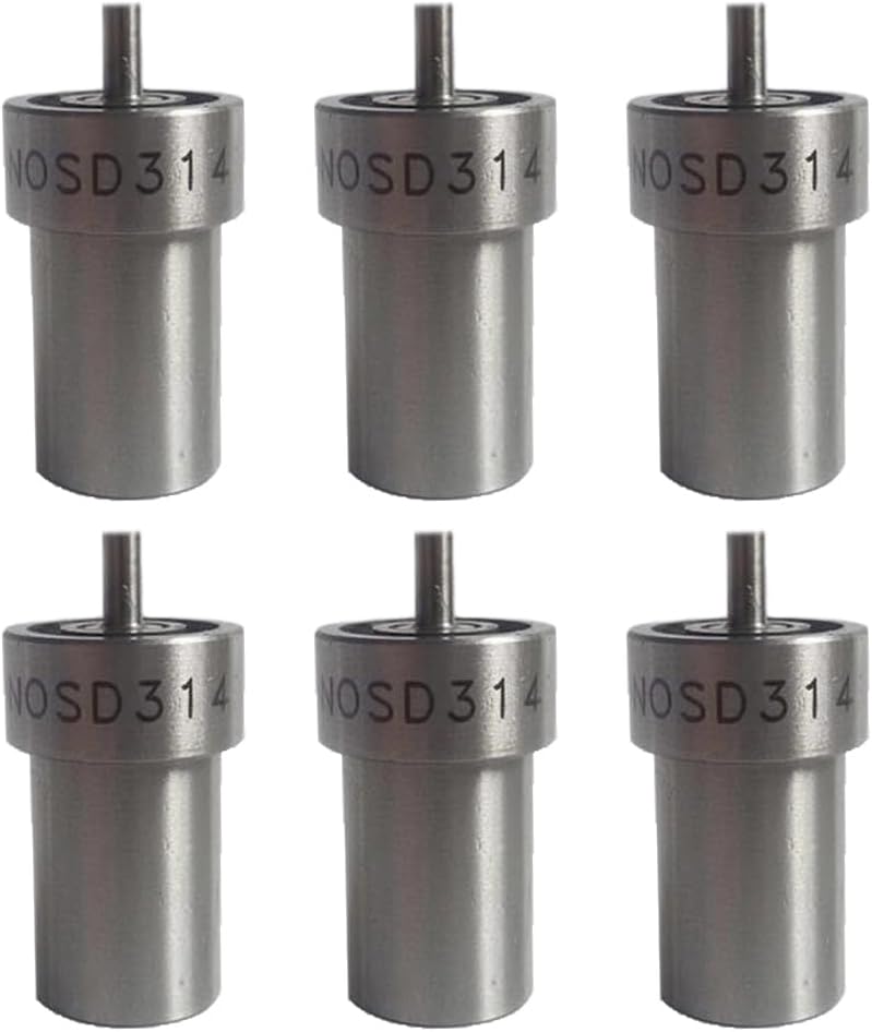 DN0SD314 Fuel Injector Nozzle Engine Injector 6Pcs Set 0434250176 A0020172912 Injection Pump Tips Fits for Mercedes Benz W201 W124 W140 S350 W463 OM603