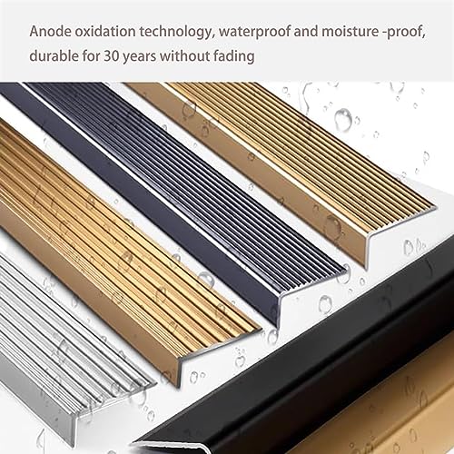 Protector antideslizante para escaleras L-Sd con borde seguro resistente a la intemperie 4