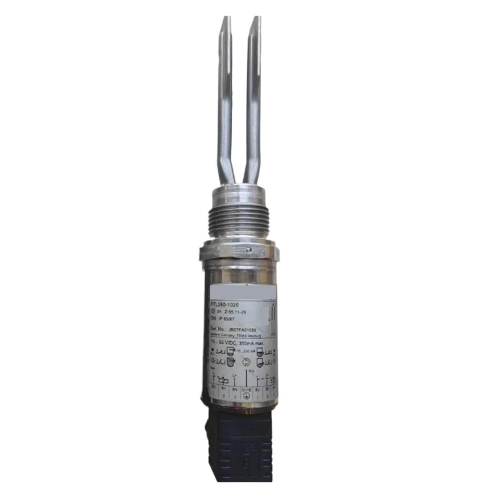 Interruptor de nivel de diapasón FTL260-1020 | For nivelación puntual en tanques y tuberías