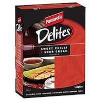 Fantastic Delites Sweet Chilli and Sour Cream Rice Crackers, 100g