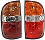 For 2001 02 03 2004 Toyota Tacoma Pair Rear Tail Lights Driver and Passenger Side Set TO2800139 TO2801139 | 81560-04060 81550-04060