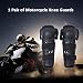 Docooler - Par de rodilleras para moto racing, protectores de rodilla con...