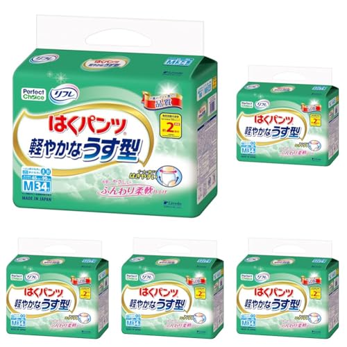 Perfect Choice(パーフェクト チョイス) リフレ はくパンツ軽やかなうす型 M 34枚【Amazon.co.jp限定】 (× 5)の商品画像（Amazon）