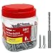 Produktbild fischer Propack SX Plus 5 S, 240 Dübel 5 x 25 mit Schraube + Bohrer SDS 5 mm, wiederverwendbar, zur Befestigung auf Beton und Mauerwerk 570205