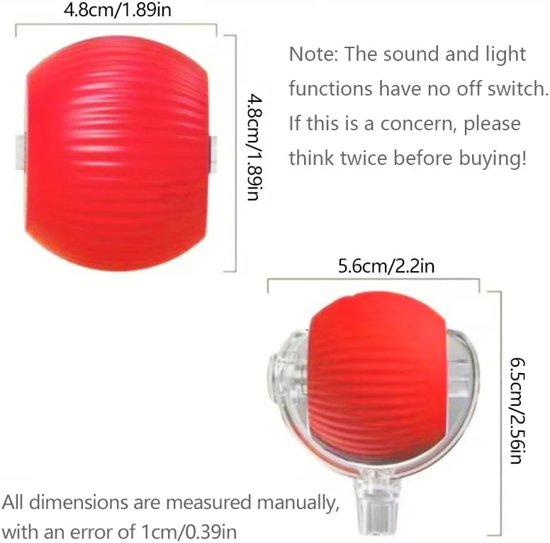 Miniatura 8 de Pelota interactiva para gatos de interior, juguete automático para gatos de tercera generación, cuerda elástica para cola, chirridos para imitar