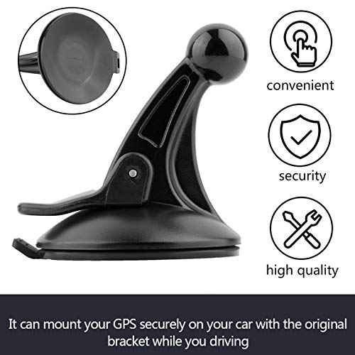 Suporte de ventosa para copo de sucção de carro com para-brisa de 5562 mm da Jullynice para GPS Garm