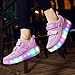 Zapatos con Ruedas Zapatillas con Dos Ruedas para niños y niña Led...