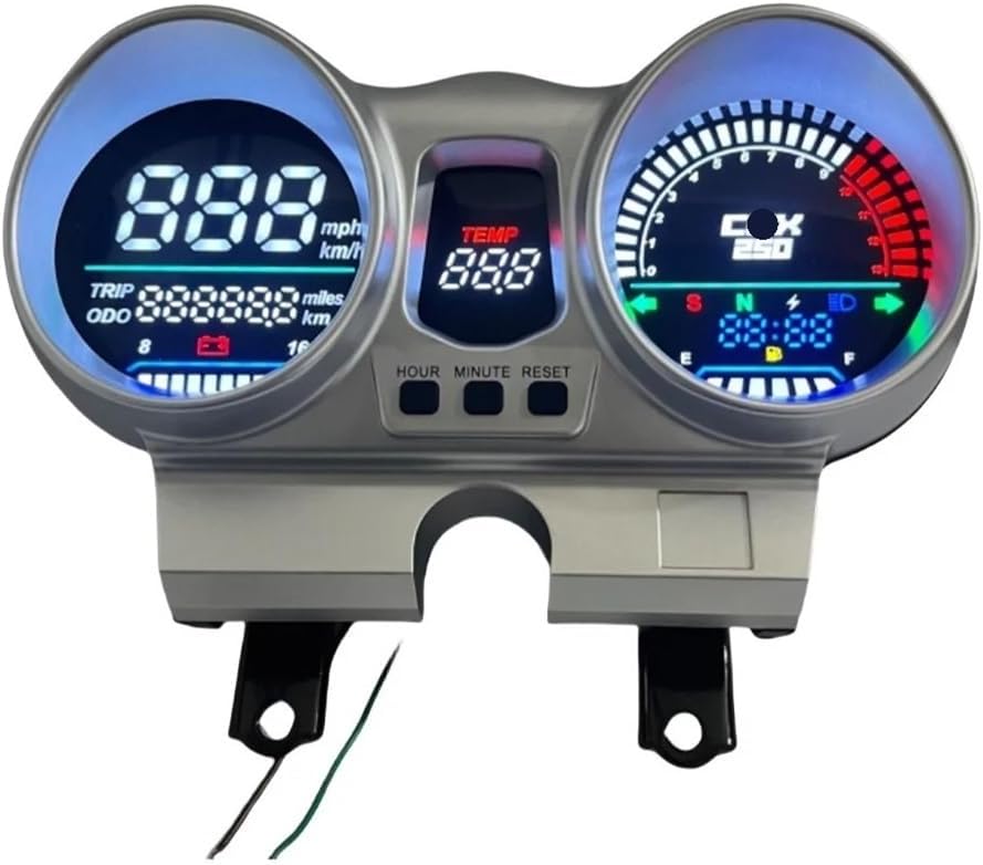 Motorcycle Odometer Gauge Motorcycle Tachometer Gauge 37100-KPF-961 For CBX 250 CBF250 For Twister 2001-2008