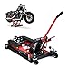 Produktbild Hydraulisch Motorrad Hebebühne Yunrux 680 kg Motorrädern Hydraulik-Lift 11.5-37.5cm Hebebühne Montageständer Tragkraft Hubtisch Heber Motorrad Heber Schwarz