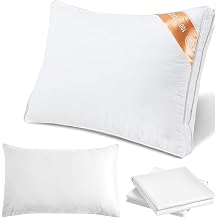 AYO Pillow, 2 Covers, Hotel Specifications, High Resilience Pillow, Comfortable Sleep, Washable, 3D Structure, Mother's Day/Father's Day/Birthday Gift 24.8 x 16.9 x 7.9 inches 63 x 43 x 20 cm, White