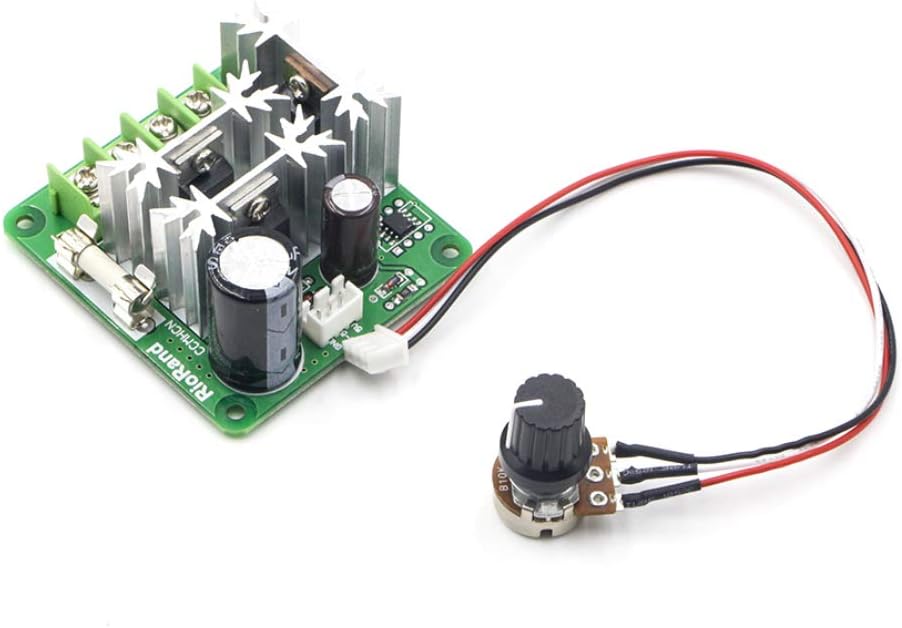 RioRand Upgraded 6V-90V 15A DC Motor Pump Speed Controller : Industrial & Scientific