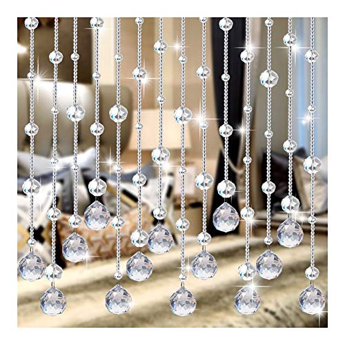 Rideau de perles cristal pour sublimer un placard ouvert sans étouffer