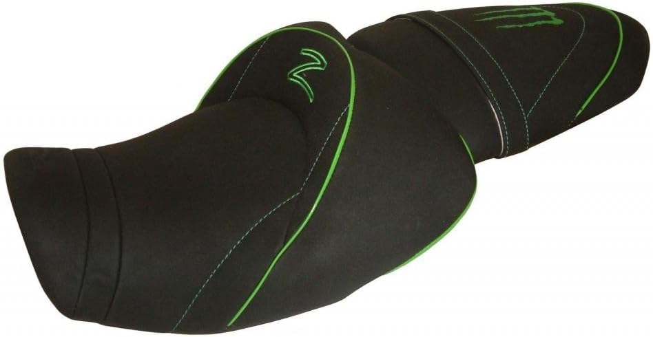Top Sellerie Francja Deluxe komfortowe siedzenie podgrzewane i podniesione dla Kawasaki Z1000 2007-2009#2756 Monster