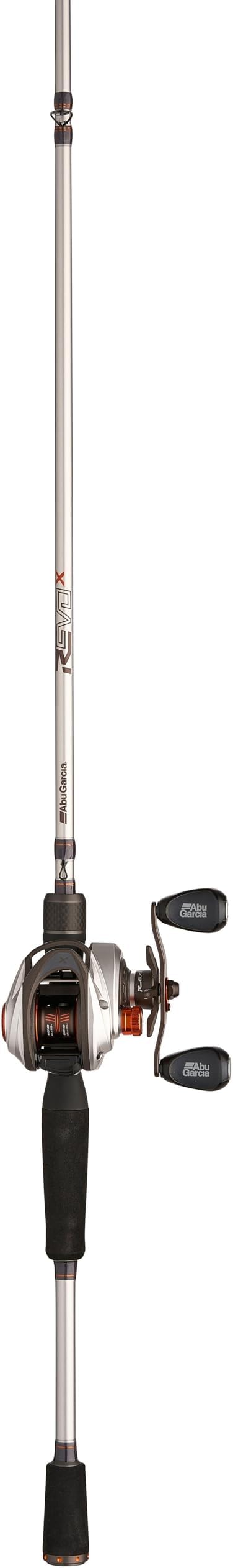 Abu Garcia Revo X Low Profile Baitcast Reel and Fishing Rod Combo