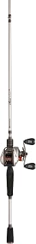 Abu Garcia Revo X Low Profile Baitcast Reel and Fishing Rod Combo