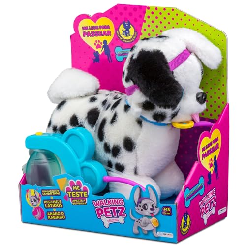 Walking Petz D�lmata Pel�cia Interativa Multikids - BR1421