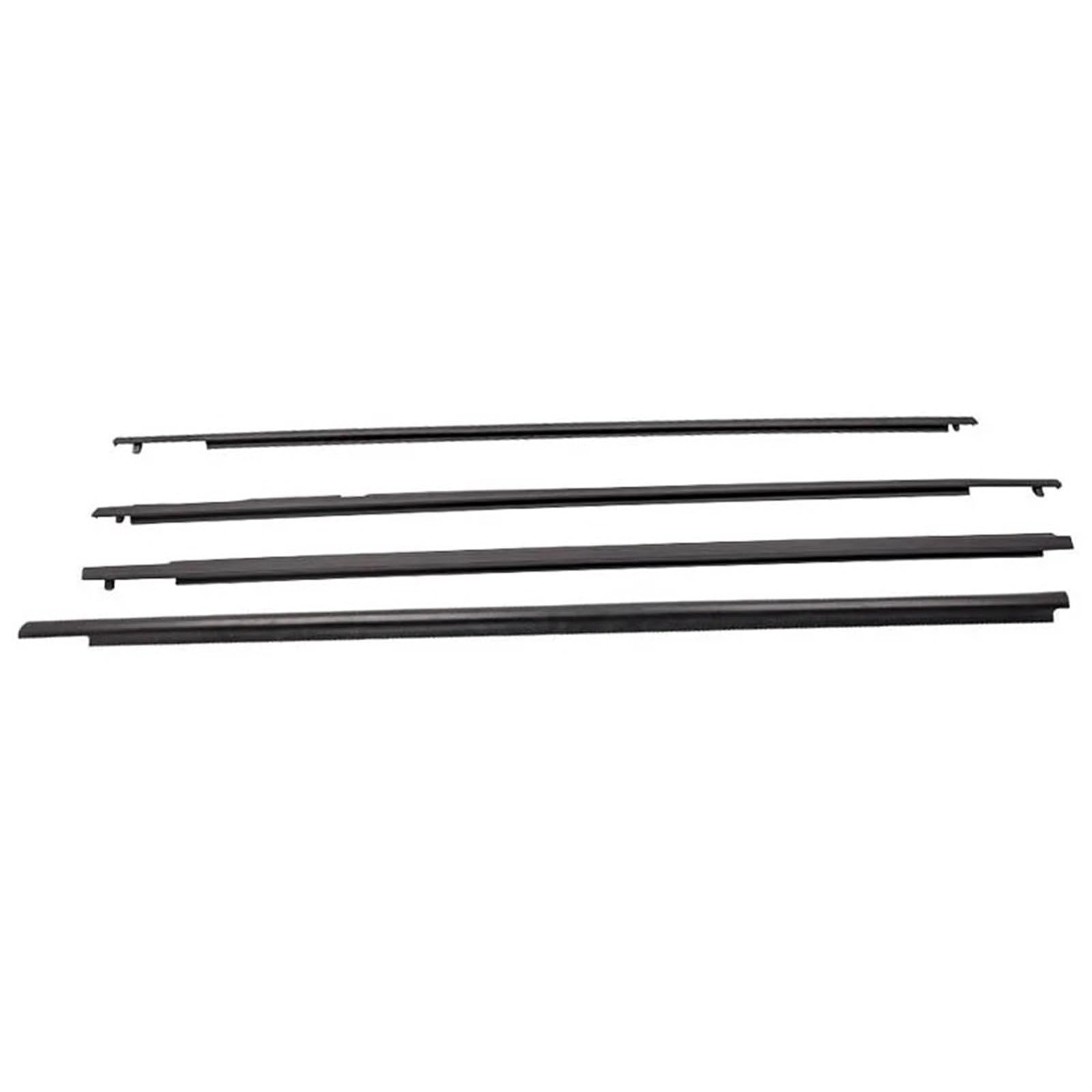 Lot de 4 bandes d'étanchéité en caoutchouc pour porte de voiture - Pour Toyota Highlander 2008 2009 2010