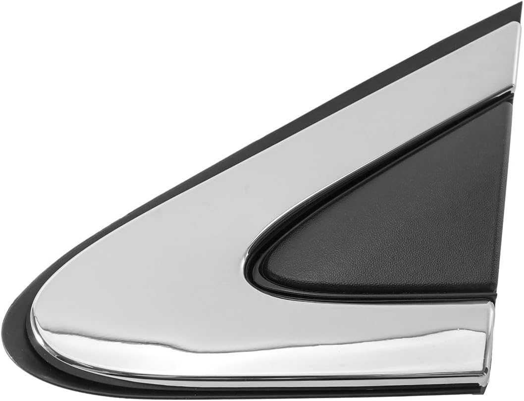 Driver Left Side Mirror Trim Cover Corner Molding Fit for Chrysler 200 2015-2017 Replace 5NJ511XFAB, Exterior Mirror Flag Cover Pillar Triangle Applique Panel Trim