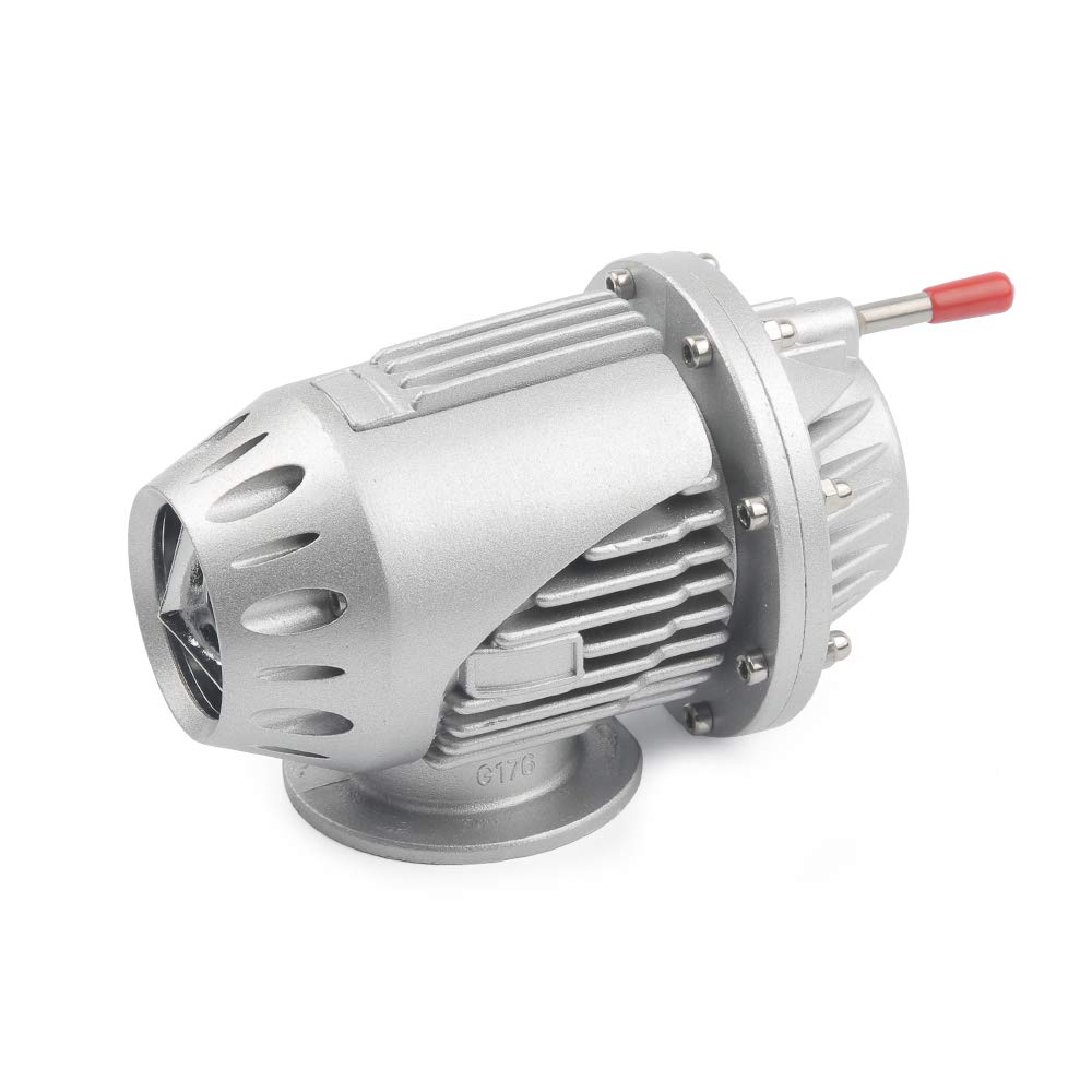 VáLvulas De Escape Válvula de soplado Universal SQV SSQV Bov Turbo Bov con brida adaptadora Valvula De Descarga(Noir)