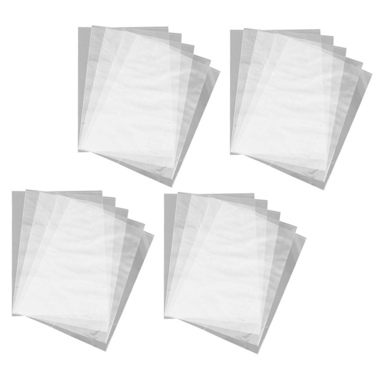 100pcs Heat Shrinkable Film Packaging Bags Household Heat Shrink Bag Heat Shrink Wraps Heat Wrapping Films Shoes Bags Fresh Keeping Bag Packaging Film Shrink Bags PVC HAWILLOSCH