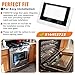 Upgraded 316452722 Oven Door Glass Compatible with Frigidaire Oven Door Glass Replacement Crosley Frigidaire Gas Range Oven Outer Glass Door Replacement Stove Door Parts, Freestanding Range Door Panel