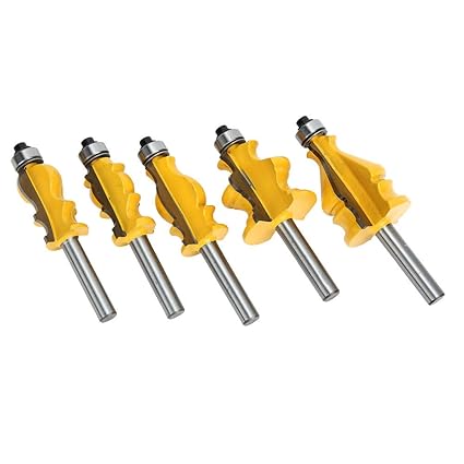 Cabinet Door Top Router Bit, Router Bit, High Hardness for Wooden Door Frame Wooden Window Frame