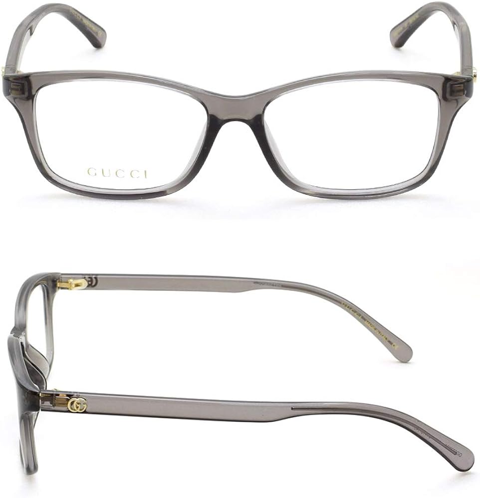 メガネ GUCCI Gucci - GG0720OA-007 - grey-grey-transparent Amazon.co.jp: Gucci GG0720OA-007 Eyeglass Frame, Clear Gray