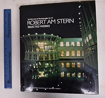 Hardcover Robert AM Stern (Architectural Monographs No 17) Book