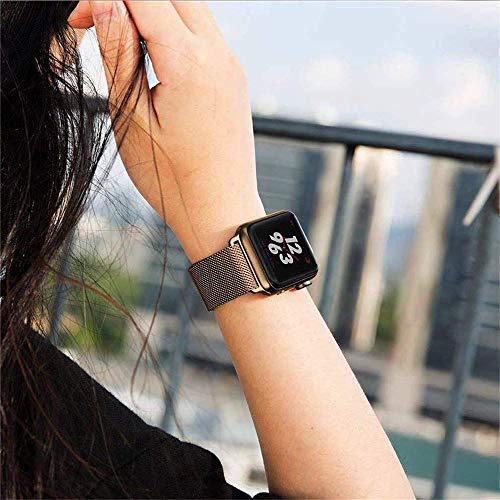 Pulseira Milanese Aço para APPLE WATCH - 42/44mm - Ouro Bronze