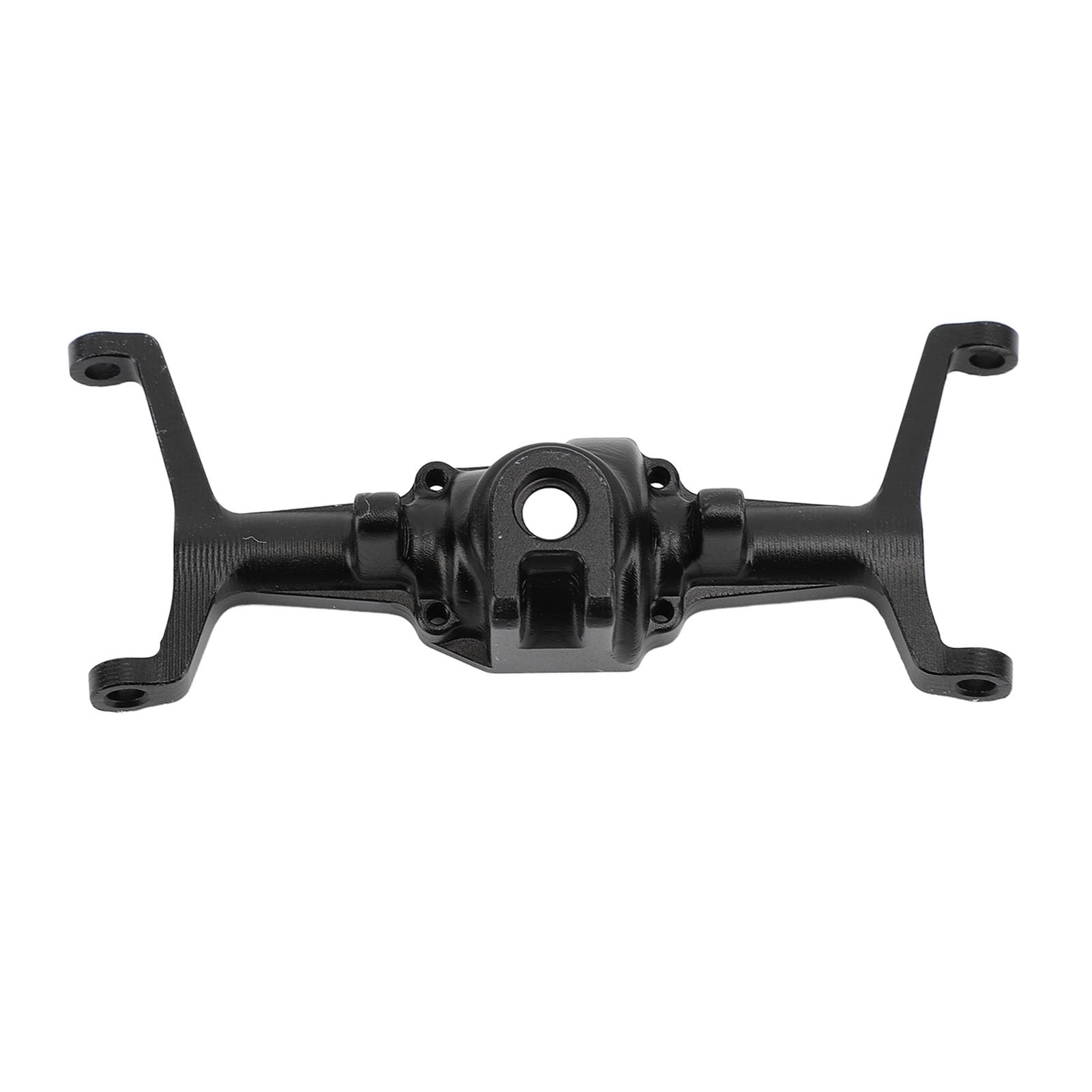 Obudowa przedniego pokładu samochodu RC, poszerzona obudowa przedniego pokładu ze stopu aluminium do samochodu crawler RC HOBBYPLUS 1/18 4WD CP18P, zapewniająca zwiększoną stabilność i (czarny)