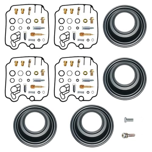 Kit réparation carburateur Yamaha FZX250 Zeal 1991-1992 avec flotteur diaphragme