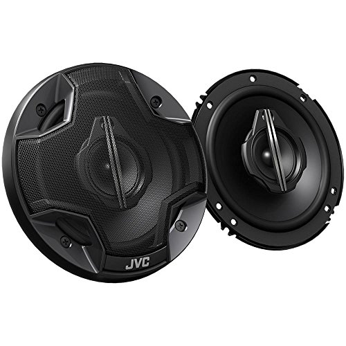 JVC CS-HX639 16 cm 3-Wege-Koaxial-Lautsprecher mit Abdeckgitter, 2 Stück